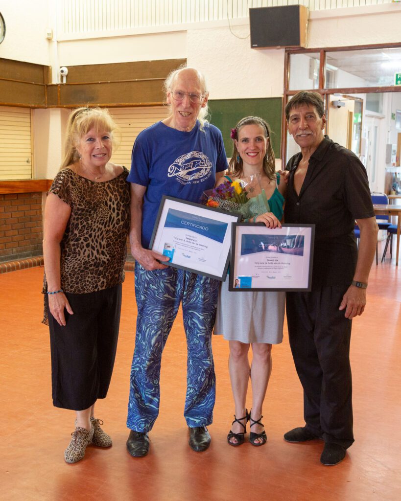 Tony and Anita receive award from AMBCTA on 24 June 2023 Photo by Iona Marina @ioanamarincaphoto
