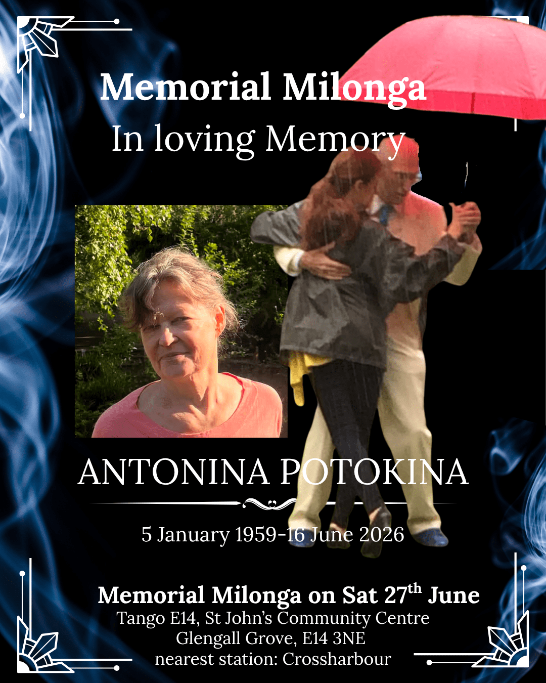 Memorial Milonga In loving Memory